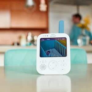 PHILIPS AVENT DECT Babyphone Mit Kamera, SCD845/26 In Weiß 7 PHILIPS AVENT DECT Babyphone Mit Kamera, SCD845/26 In Weiß – Bild 5