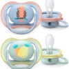 PHILIPS AVENT Ultra Air Schnuller 2er Pack, 0 - 6 Monate, Papagei & Ananas, SCF085/12 -Babyprodukte philips avent ultra air schnuller 2er pack 0 6 monate papagei and ananas scf085 12