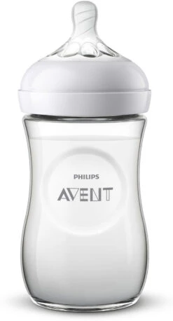 PHILIPS AVENT Weithalsflasche Naturnah 2.0 SCF070/22, PP, 260 Ml, Silikonsauger, Hippo -Babyprodukte philips avent weithalsflasche naturnah 2 0 scf070 22 pp 260 ml silikonsauger hippo 4