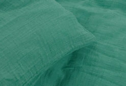 Pinolino 2-tlg. Musselin-Bettwäsche Für Kinderbetten In Grün -Babyprodukte pinolino 2 tlg musselin bettwasche fur kinderbetten in grun 2