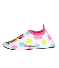 Playshoes Barfuß-Schuh DIE MAUS Blumen In Weiß/Rosa -Babyprodukte playshoes barfuss schuh die maus blumen in weiss rosa 1