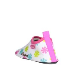 Playshoes Barfuß-Schuh DIE MAUS Blumen In Weiß/Rosa -Babyprodukte playshoes barfuss schuh die maus blumen in weiss rosa 2