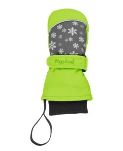 Playshoes Fäustling Schneeflocken In Grün -Babyprodukte playshoes faustling schneeflocken in grun 2