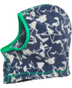 Playshoes Fleece-Schlupfmütze Sterne Camouflage In Dunkelgrau