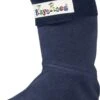 Playshoes Fleece-Stiefel-Socke In Marine -Babyprodukte playshoes fleece stiefel socke in marine