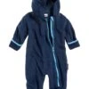 Playshoes Fleeceoverall In Dunkelblau