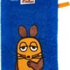 Playshoes Frottee-Waschhandschuh DIE MAUS In Marine -Babyprodukte playshoes frottee waschhandschuh die maus in marine
