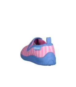 Playshoes Hausschuh Ringel In Pink/Türkis -Babyprodukte playshoes hausschuh ringel in pink turkis 1
