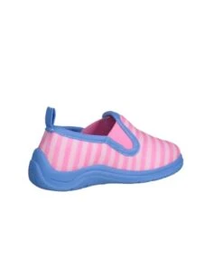 Playshoes Hausschuh Ringel In Pink/Türkis -Babyprodukte playshoes hausschuh ringel in pink turkis 2