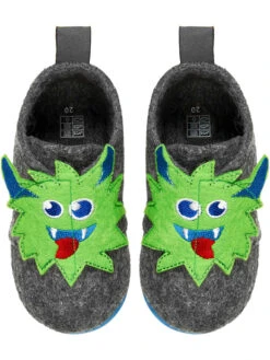 Playshoes Hausschuhe In Dunkelgrau -Babyprodukte playshoes hausschuhe in dunkelgrau 1