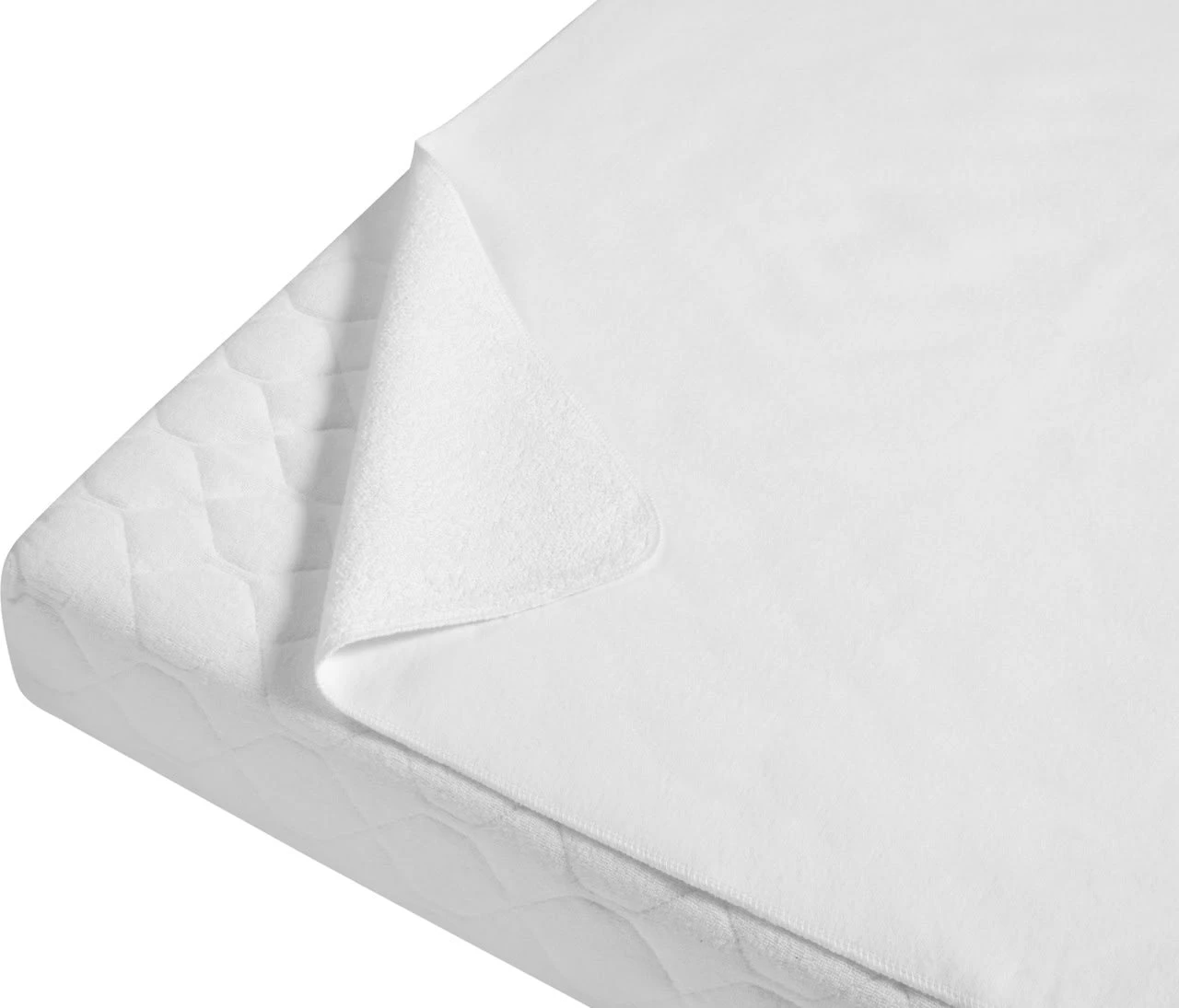 Playshoes Molton/Frottee-Betteinlage 50x70 Cm In Weiß 4 Playshoes Molton/Frottee-Betteinlage 50x70 Cm In Weiß – Bild 2