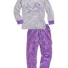 Playshoes Pyjama In Lila/ Grau