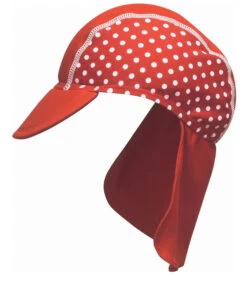 Playshoes UV-Schutz Mütze Punkte In Rot
