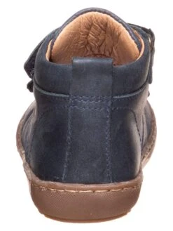 Pom Pom Leder-Sneakers In Dunkelblau -Babyprodukte pom pom leder sneakers in dunkelblau 2