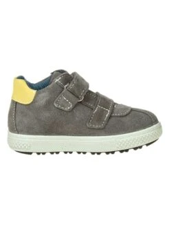 Primigi Leder-Sneakers In Grau -Babyprodukte primigi leder sneakers in grau 1