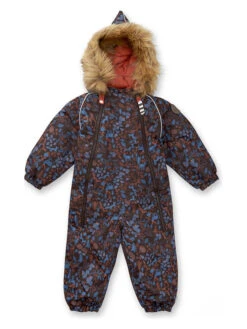 Schneeanzug "Pearland" In Braun/ Blau