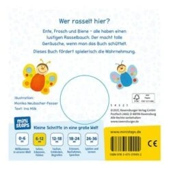 Ravensburger Pappbilderbuch Meine Bunten Ri-Ra-Rasseltiere In Mehrfarbig -Babyprodukte ravensburger pappbilderbuch meine bunten ri ra rasseltiere in mehrfarbig 4