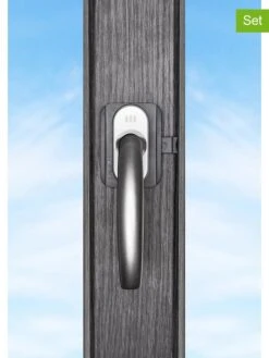 Reer 2er-Set: Fenster- Und Balkontürsicherung "WinLock" In Anthrazit