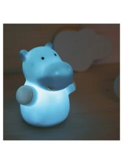 Reer 2er-Set: LED-Nachtlichter "Lumilu Mini Zoo - Hippo" In Petrol - (H)9 Cm 8 Reer 2er-Set: LED-Nachtlichter "Lumilu Mini Zoo - Hippo" In Petrol - (H)9 Cm -Babyprodukte reer 2er set led nachtlichter lumilu mini zoo hippo in petrol h 9 cm 2