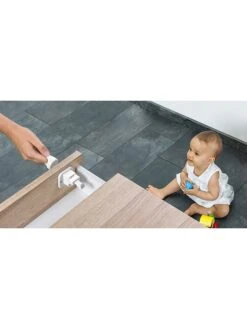 Reer 2er-Set: Magnetschlösser In Weiß -Babyprodukte reer 2er set magnetschlosser in weiss 9