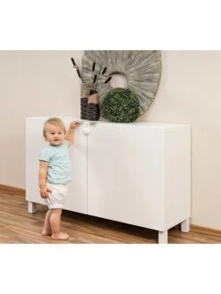 Reer 2er-Set: Schrankschlösser In Weiß -Babyprodukte reer 2er set schrankschlosser in weiss 4