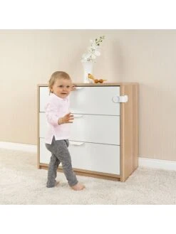 Reer 3er-Set: Schrank- Und Schubladensicherungen In Weiß -Babyprodukte reer 3er set schrank und schubladensicherungen in weiss 5