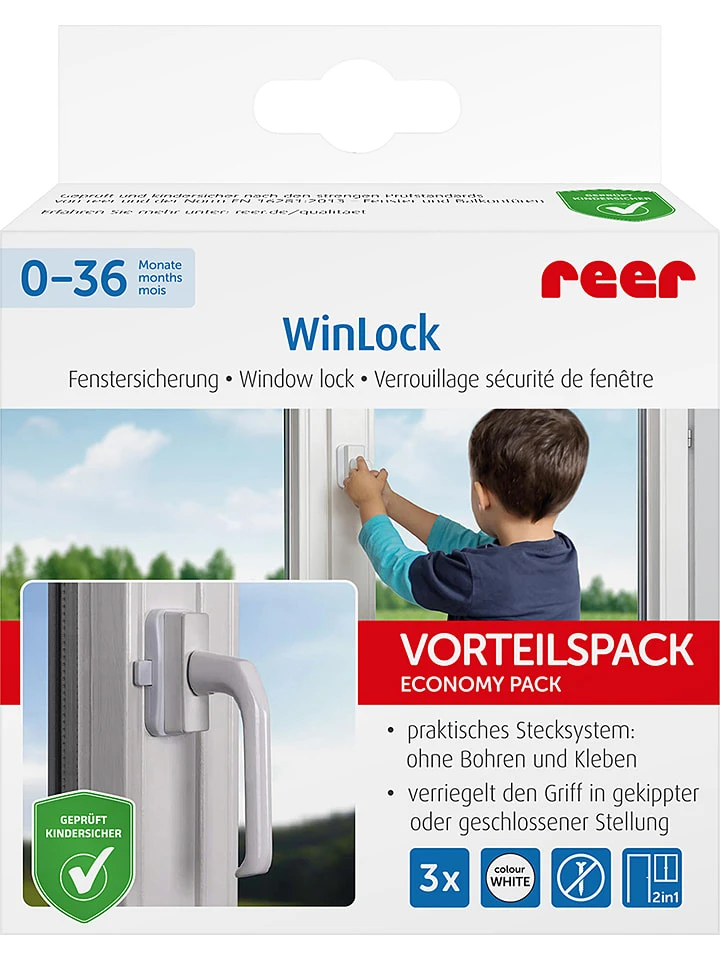 Reer Fenster- Und Türensicherung In Weiß 6 Reer Fenster- Und Türensicherung In Weiß – Bild 4