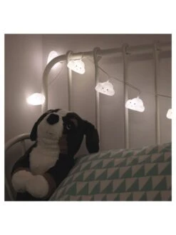 Reer LED-Lichterkette "Lumilu String Light - Cloud" In Weiß - (L)1,1 M -Babyprodukte reer led lichterkette lumilu string light cloud in weiss l 1 1 m 3