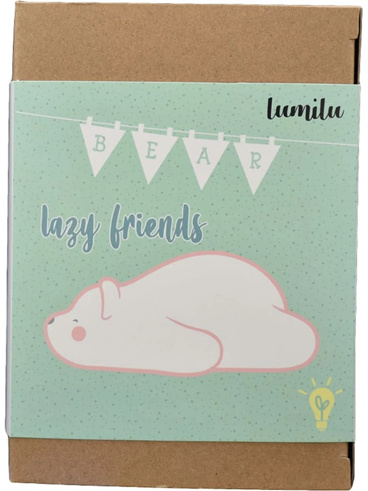 Reer LED-Nachtlicht "Lumilu Lazy Friends - Bear" In Weiß - (H)10 Cm 6 Reer LED-Nachtlicht "Lumilu Lazy Friends - Bear" In Weiß - (H)10 Cm – Bild 4