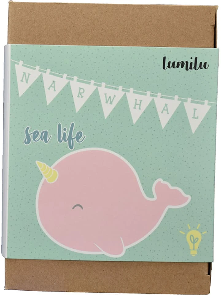 Reer LED-Nachtlicht "Lumilu Sea Life - Narwhal" In Rosa - (H)11 Cm 6 Reer LED-Nachtlicht "Lumilu Sea Life - Narwhal" In Rosa - (H)11 Cm – Bild 4