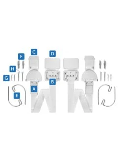 Reer Möbelkipp-Sicherung In Weiß - 2 Stück -Babyprodukte reer mobelkipp sicherung in weiss 2 stuck 5