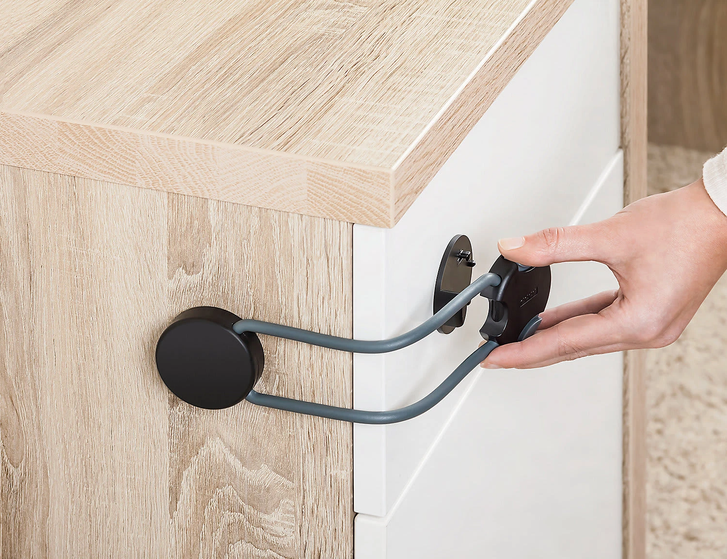 Reer Multisicherung DesignLine, Anthrazit 6 Reer Multisicherung DesignLine, Anthrazit – Bild 4