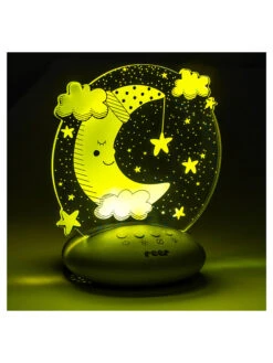Reer Nachtlicht "Mond" In Grau/ Weiß - (B)14 X (H)16 X (T)9 Cm 16 Reer Nachtlicht "Mond" In Grau/ Weiß - (B)14 X (H)16 X (T)9 Cm -Babyprodukte reer nachtlicht mond in grau weiss b 14 x h 16 x t 9 cm 3