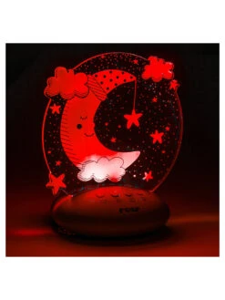 Reer Nachtlicht "Mond" In Grau/ Weiß - (B)14 X (H)16 X (T)9 Cm 17 Reer Nachtlicht "Mond" In Grau/ Weiß - (B)14 X (H)16 X (T)9 Cm -Babyprodukte reer nachtlicht mond in grau weiss b 14 x h 16 x t 9 cm 4