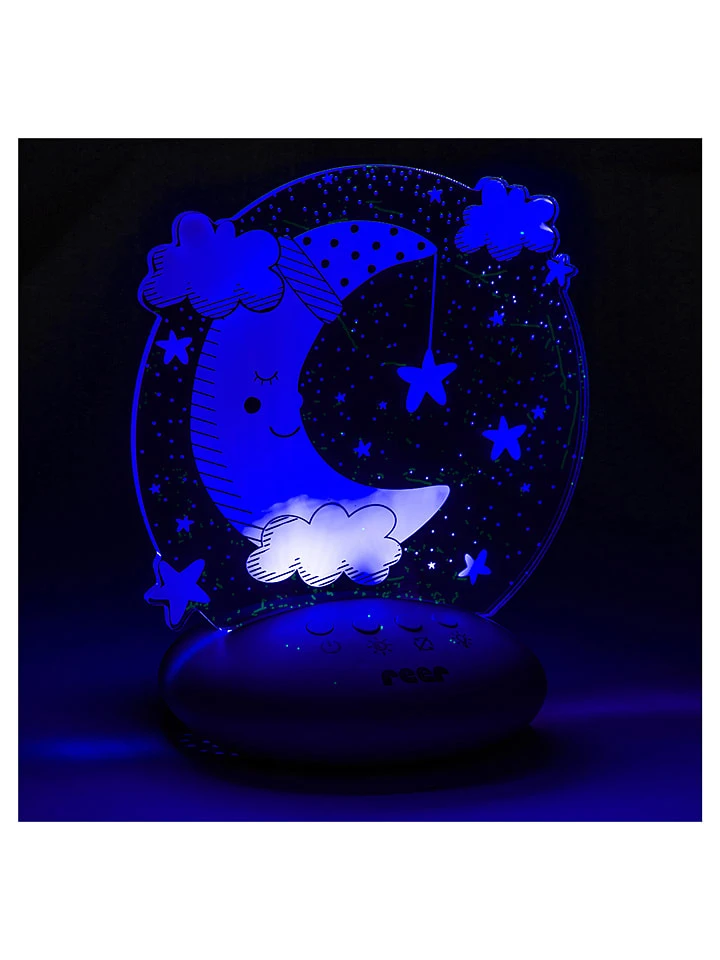 Reer Nachtlicht "Mond" In Grau/ Weiß - (B)14 X (H)16 X (T)9 Cm 9 Reer Nachtlicht "Mond" In Grau/ Weiß - (B)14 X (H)16 X (T)9 Cm – Bild 7