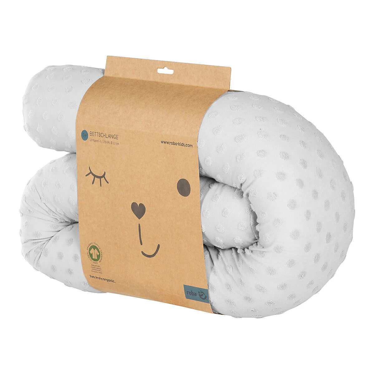 Roba Bettschlange Lil Planet, Grau - 170 Cm 7 Roba Bettschlange Lil Planet, Grau - 170 Cm – Bild 5