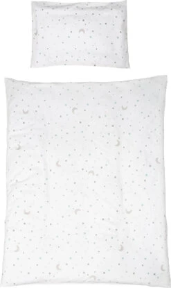 Roba Bettwäsche Sternenzauber, Baumwolle, Weiß, 40 X 60 Cm + 135 X 100 Cm