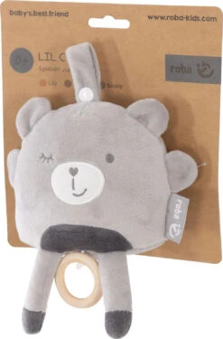 Roba Spieluhr 'Lil Cuties' Zum Aufhängen, 'LaLeLu', Silbergrau -Babyprodukte roba spieluhr lil cuties zum aufhangen lalelu silbergrau 3