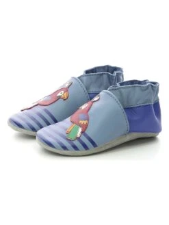 ROBEEZ Leder-Krabbelschuhe "Macao Parrot" In Blau -Babyprodukte robeez leder krabbelschuhe macao parrot in blau 9