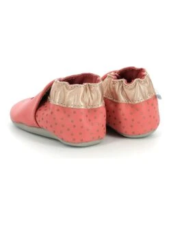 ROBEEZ Leder-Krabbelschuhe "Stars Rainfall" In Koralle -Babyprodukte robeez leder krabbelschuhe stars rainfall in koralle 5