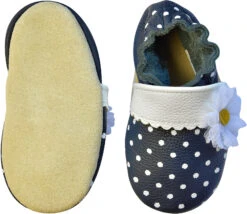 Baby Krabbelschuhe DAISY -Babyprodukte rose et chocolat baby krabbelschuhe daisy 2