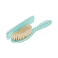 Rotho Babydesign Kamm & Bürste Mit Naturborsten Swedish Green