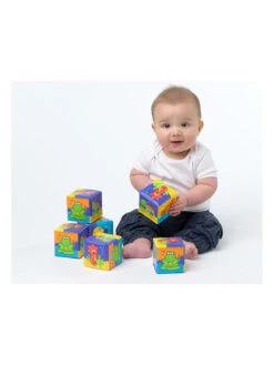 ROTHO Badespielwürfel - 6 Stück - Ab 6 Monaten -Babyprodukte rotho badespielwurfel 6 stuck ab 6 monaten 1