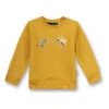 Sweatshirt "Little Builder" In Ocker