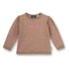 Sweatshirt "Lovely Leo" In Beige/ Rosa -Babyprodukte sanetta kidswear sweatshirt lovely leo in beige rosa