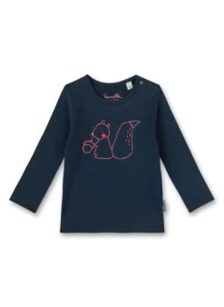 Sanetta Langarmshirt In Blau