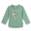Sanetta Langarmshirt In Grün -Babyprodukte sanetta langarmshirt in grun