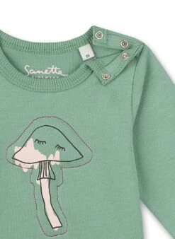 Sanetta Langarmshirt In Grün -Babyprodukte sanetta langarmshirt in grun 2