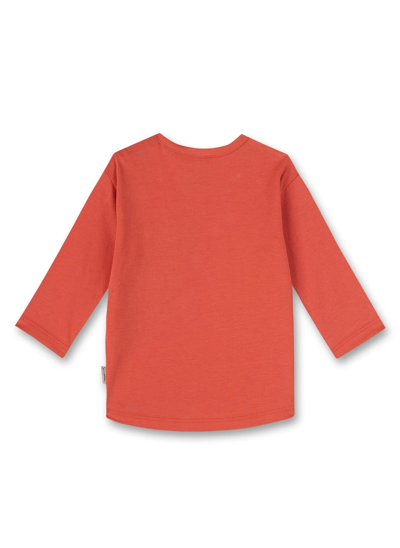 Sanetta Langarmshirt In Orange 4 Sanetta Langarmshirt In Orange – Bild 2