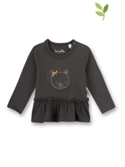 Sanetta Longsleeve In Dunkelgrau